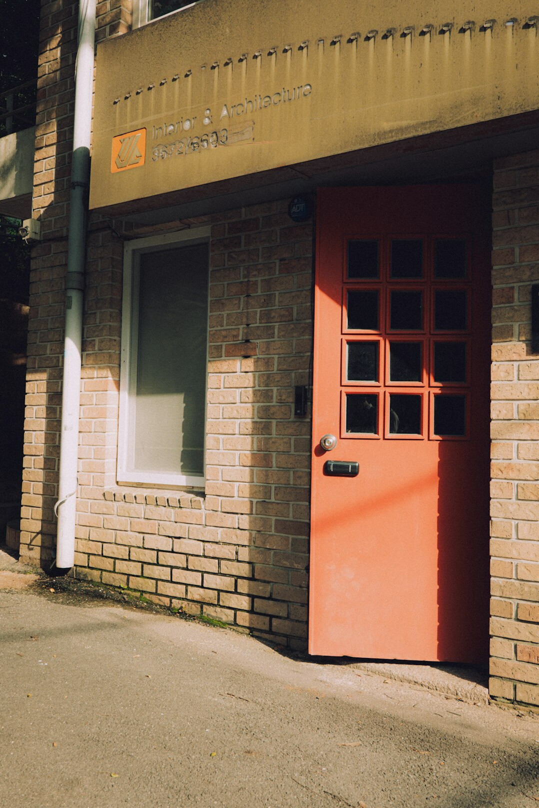Reception desk of a broadcast training facility